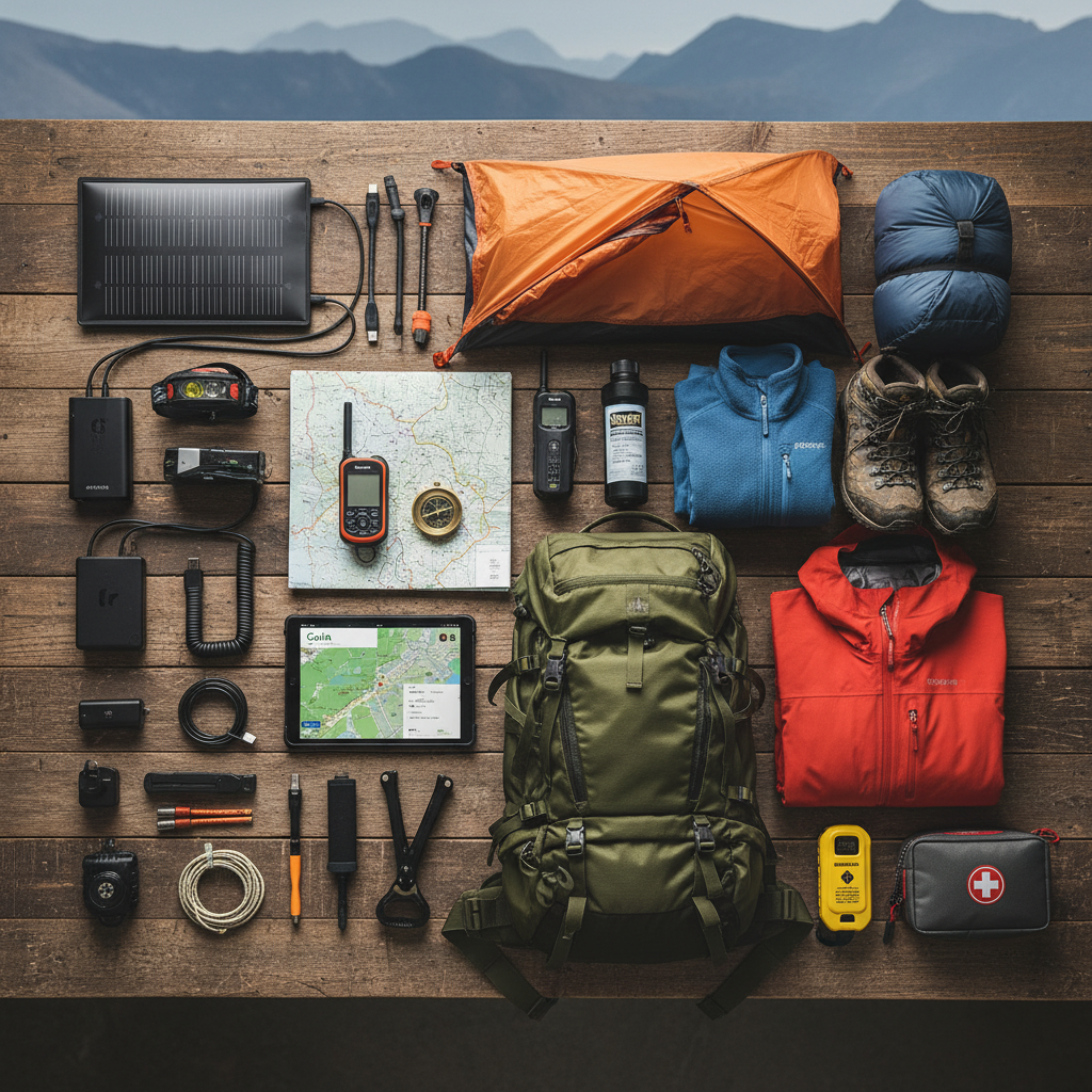 travel gear and technology for explorers