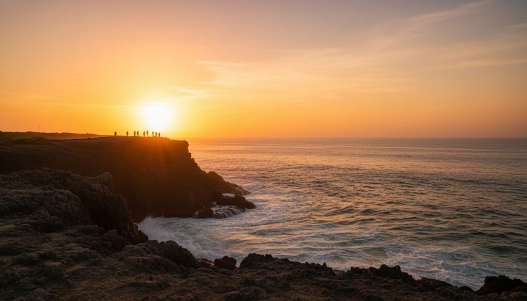 Sunset view at Punta Cometa, a highlight of Oaxaca’s hidden coastline.