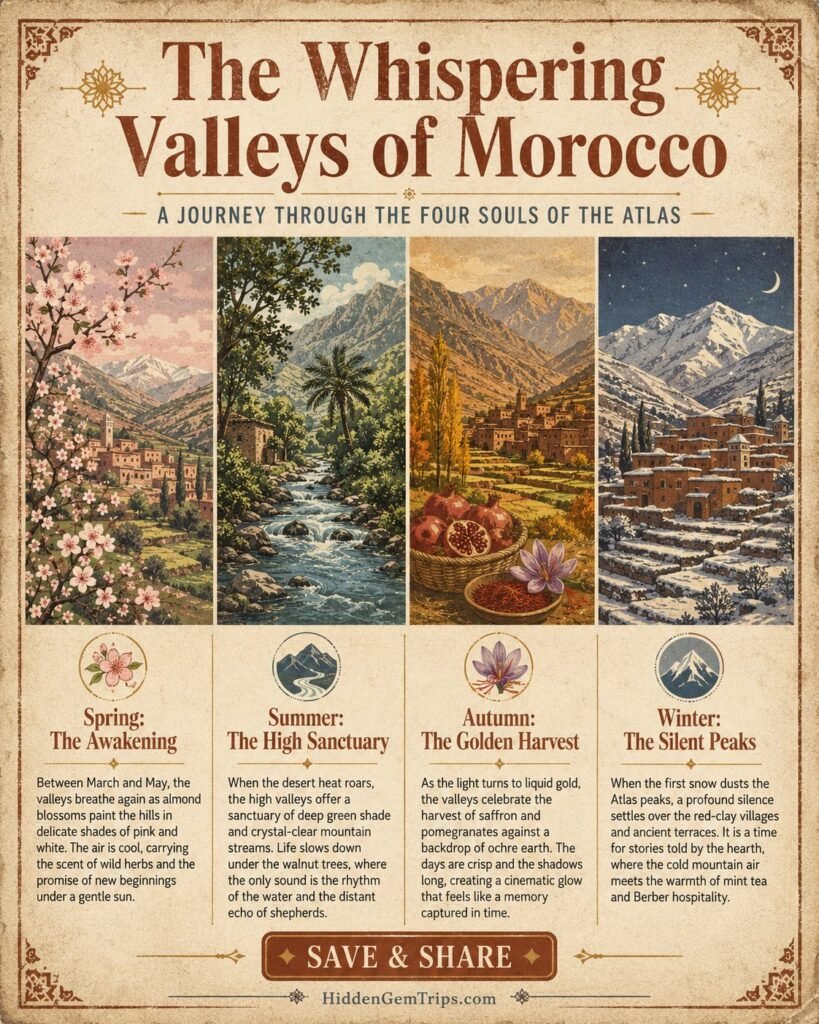 Morocco quiet valleys best time to visit seasonal guide