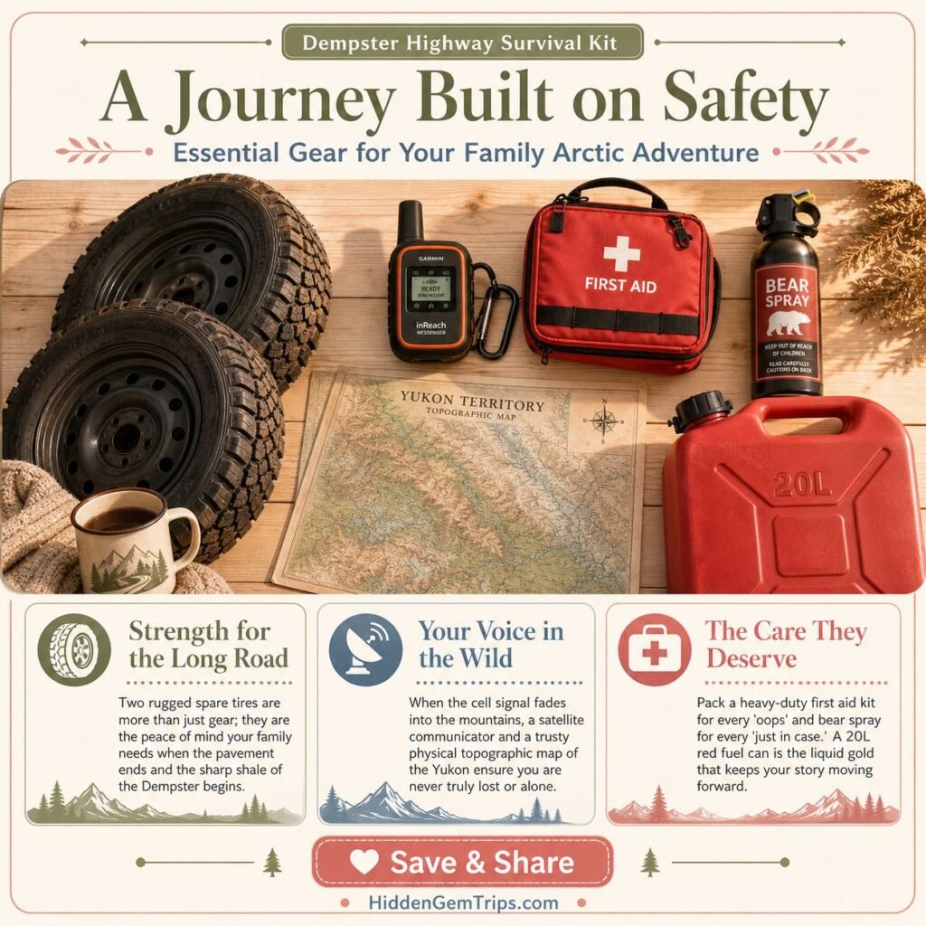 7 Brutal Truths: Breathtaking Isolation of Yukon Exposed 1 Essential gear for surviving the breathtaking isolation of Yukon road trips.