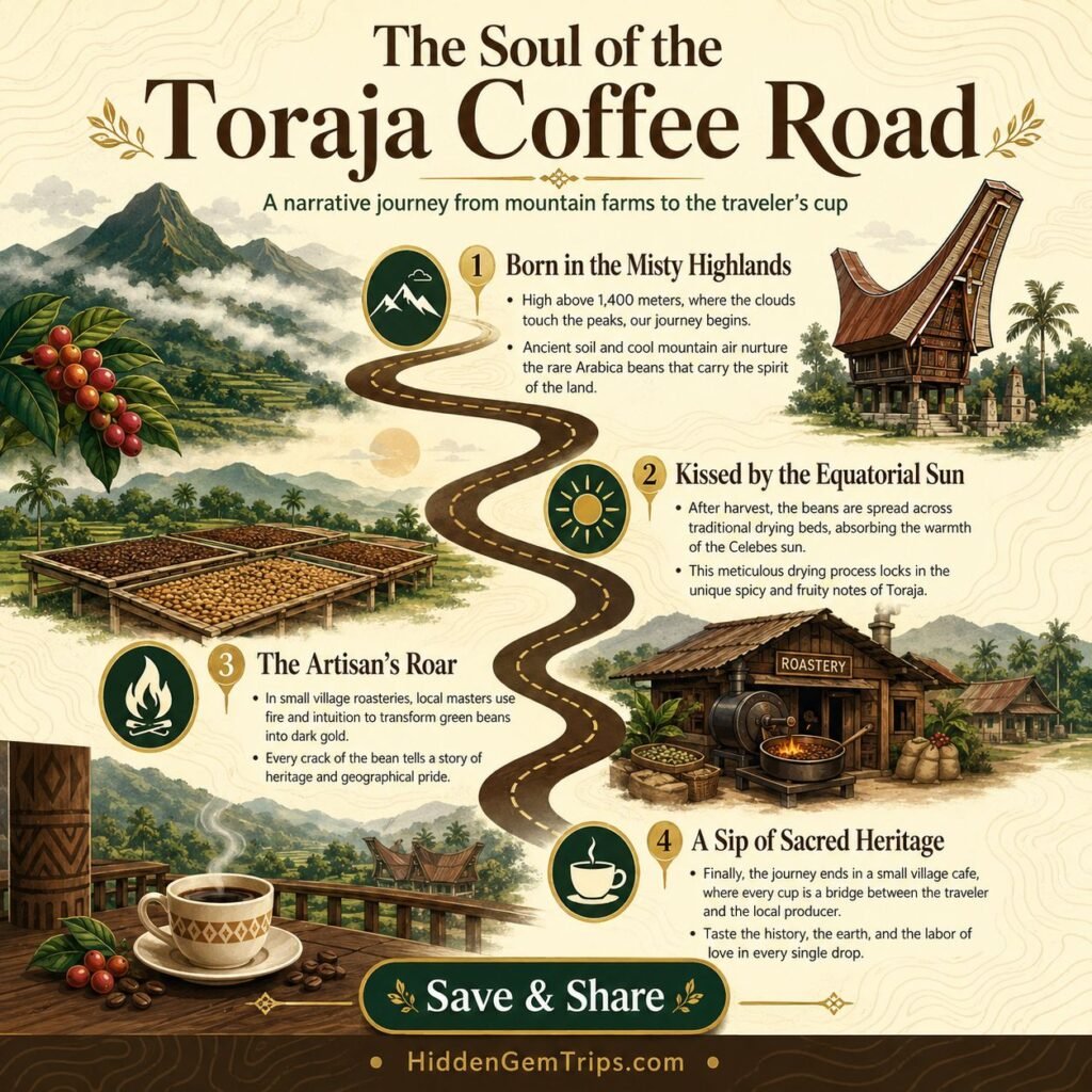 Tana Toraja slow travel coffee roads from highland farms to local cafes