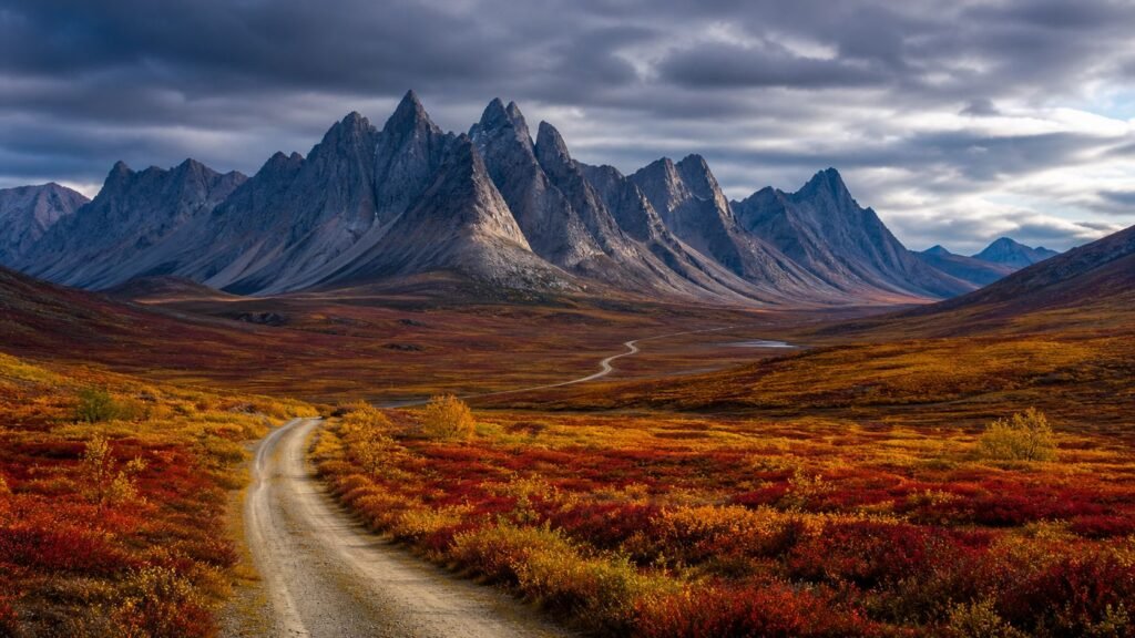 Breathtaking isolation of Yukon mountains and tundra