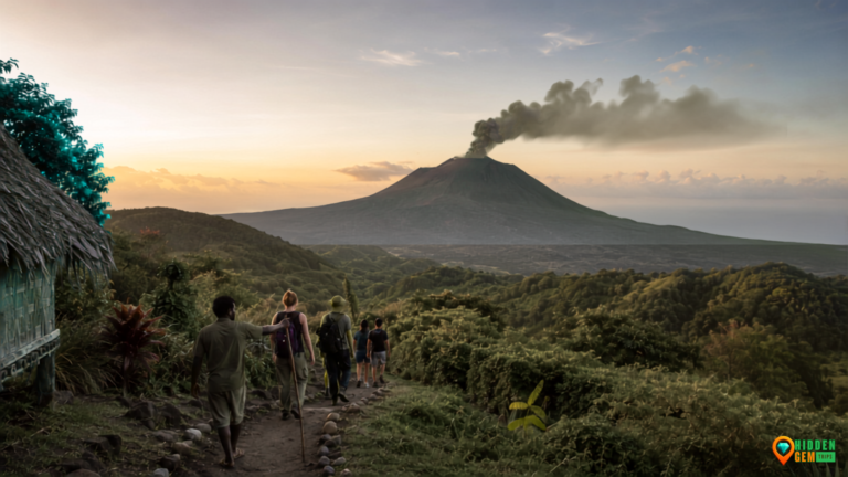 Vanuatu outer islands culture and volcano route with Mount Yasur, a kastom village, and remote Pacific islands