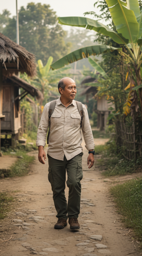 About Founder of Hidden Gem Trips exploring an authentic local destination